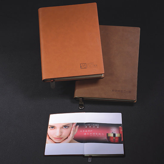 PU Hard Cover Perfect Binding Notebook