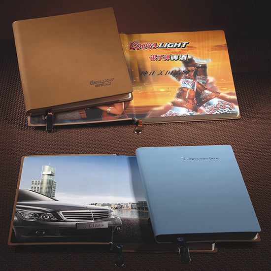 PU Hard Cover Perfect Binding Notebook