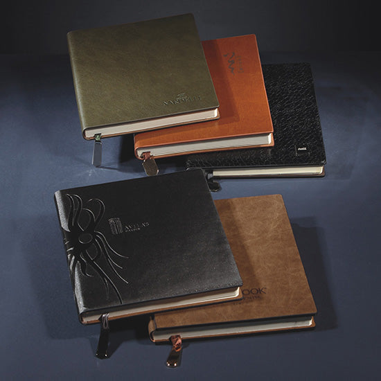 PU Hard Cover Perfect Binding Notebook
