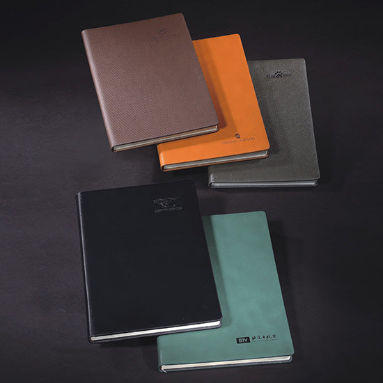 PU Hard Cover Perfect Binding Notebook