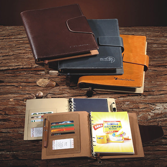 PU Soft Cover loose-leaf binding Notebook