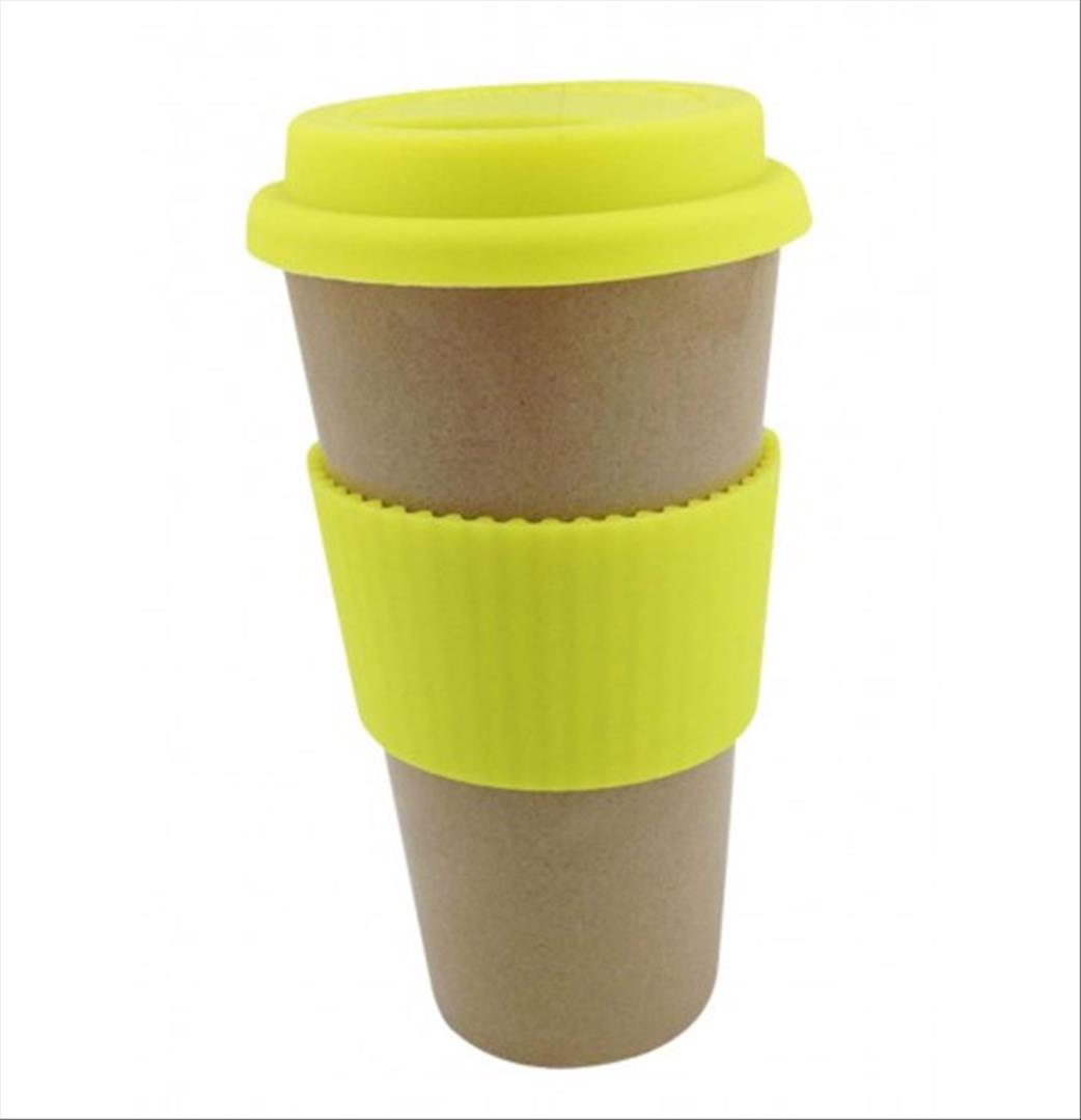 Rice Husk Fiber Mug with Silicon sleeve 550ml