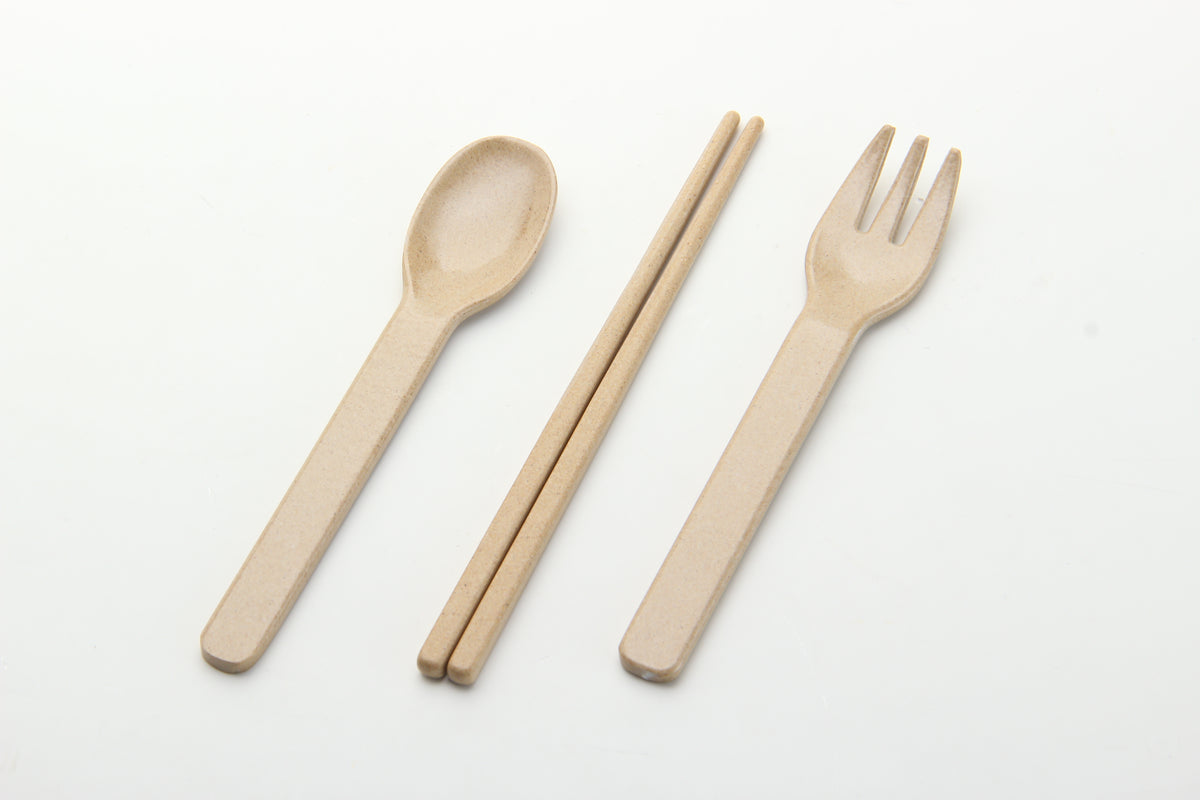 Rice Husk Fiber Cutlery Sets