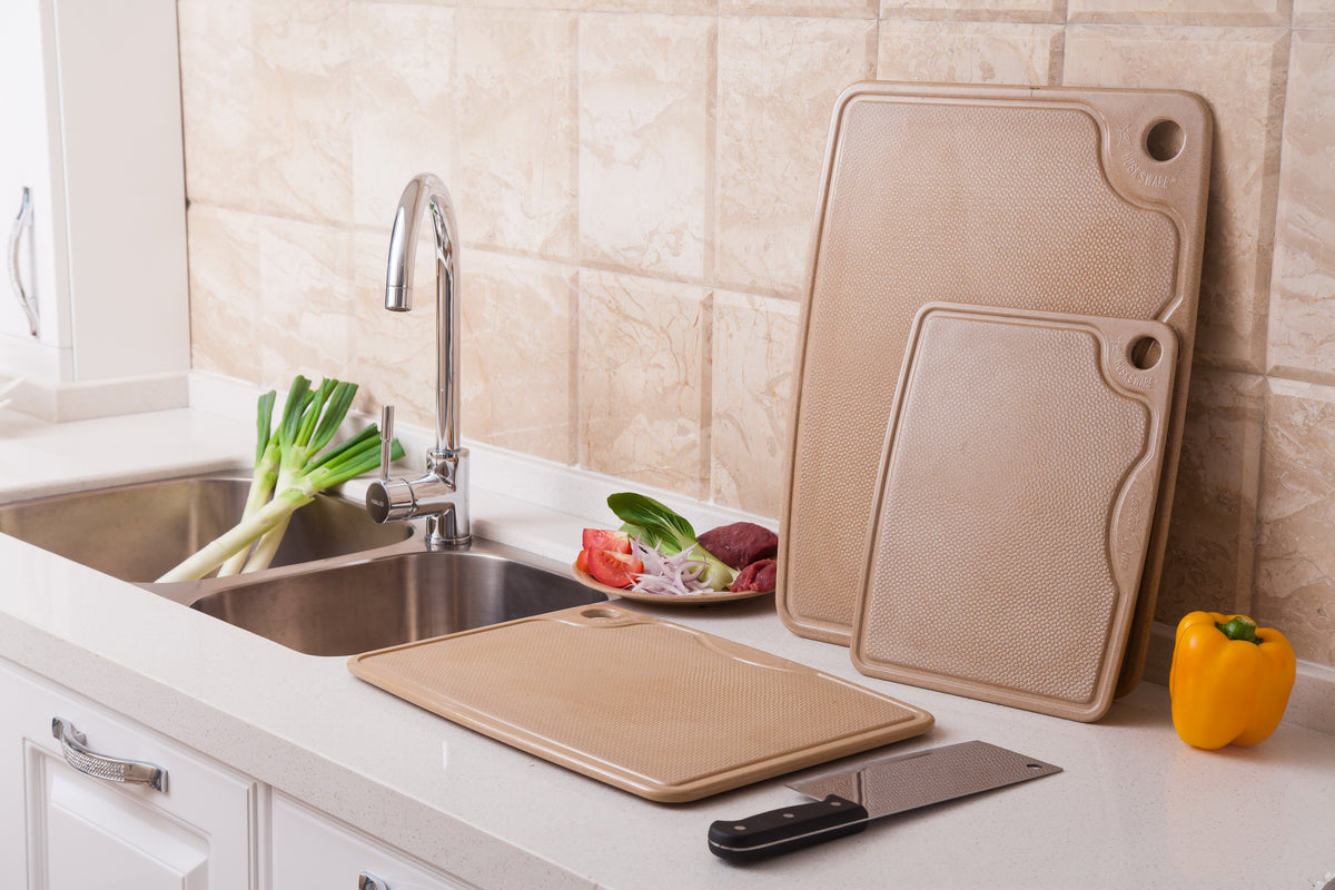 Rice Husk Fiber Cutting board (3 Different size)