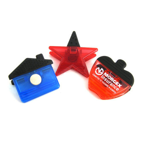 Magnetic memo clip