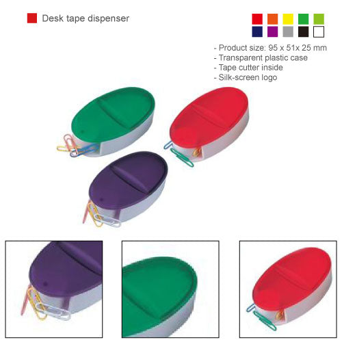 Desk tape dispenser