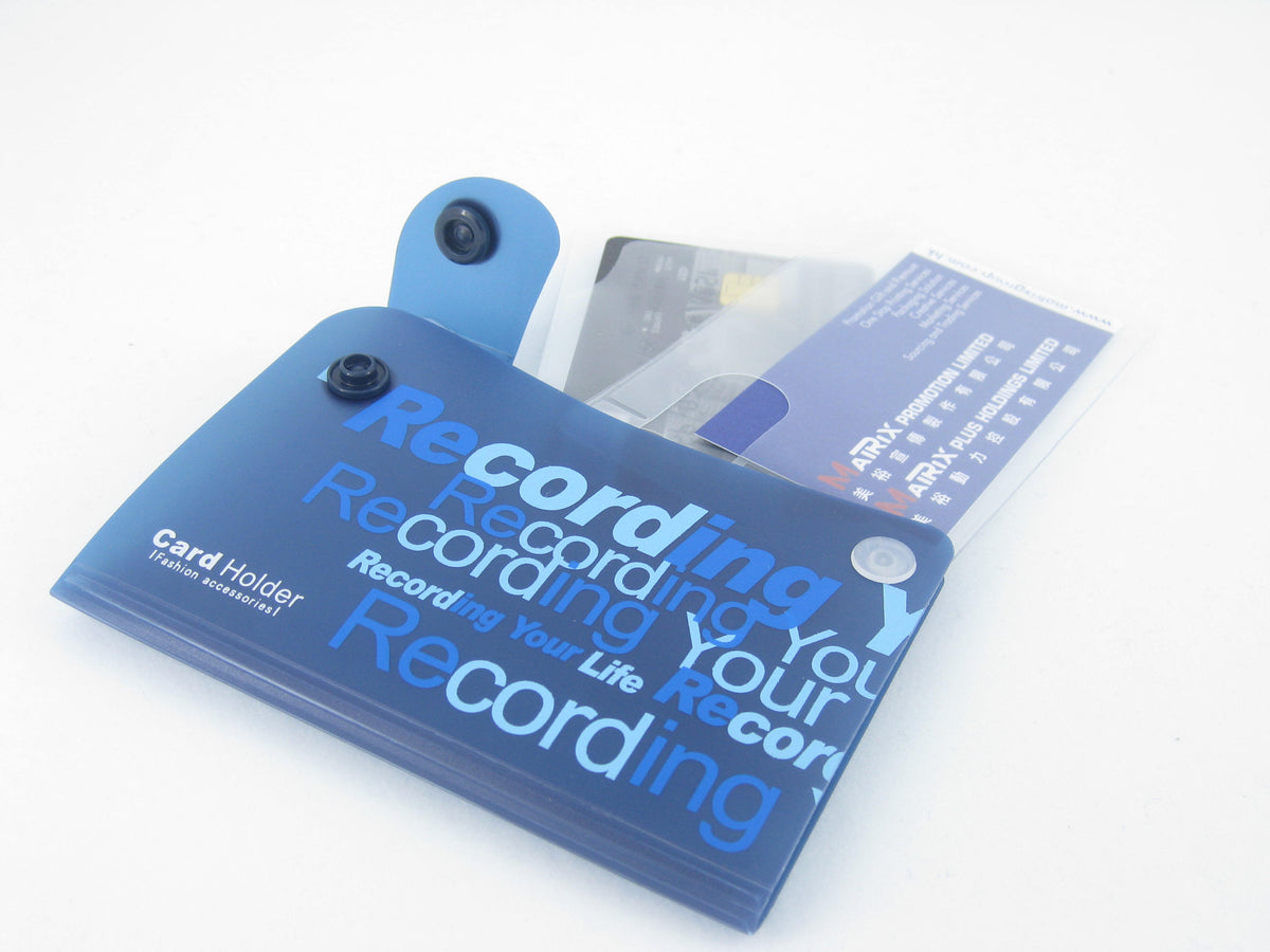 PVC card holder