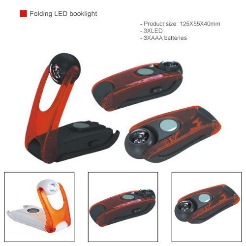 Folding LED booklight
