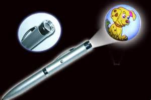 Logo projection pen