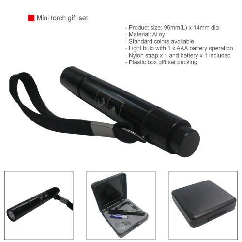 Mini torch gift set