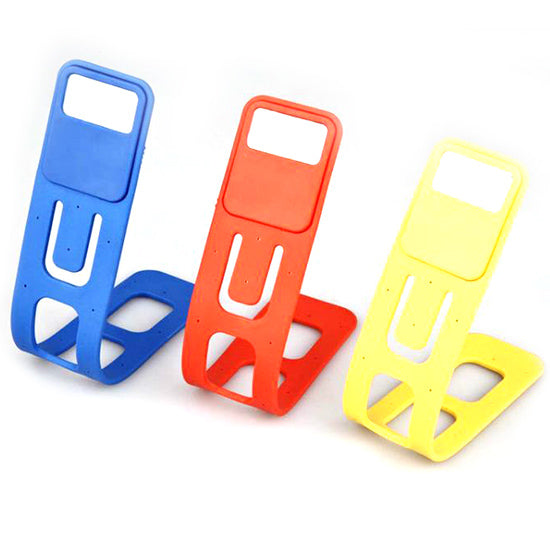 Portable foldable bookmark lamp