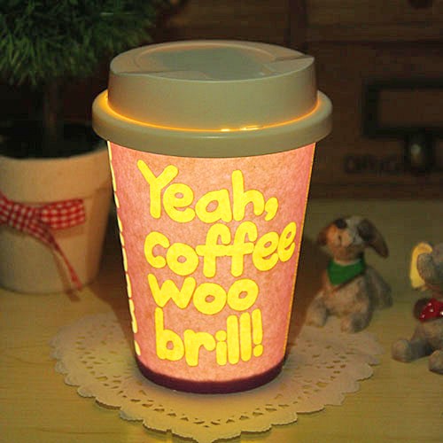 LED Light with Paper Cup