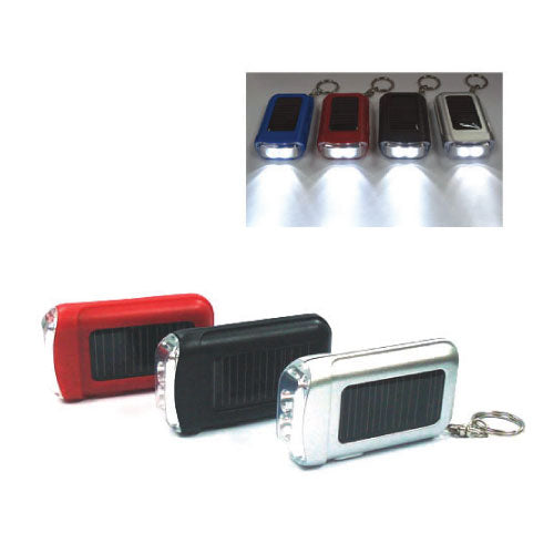 Solar Power bank (mobile charger) LED flashlight