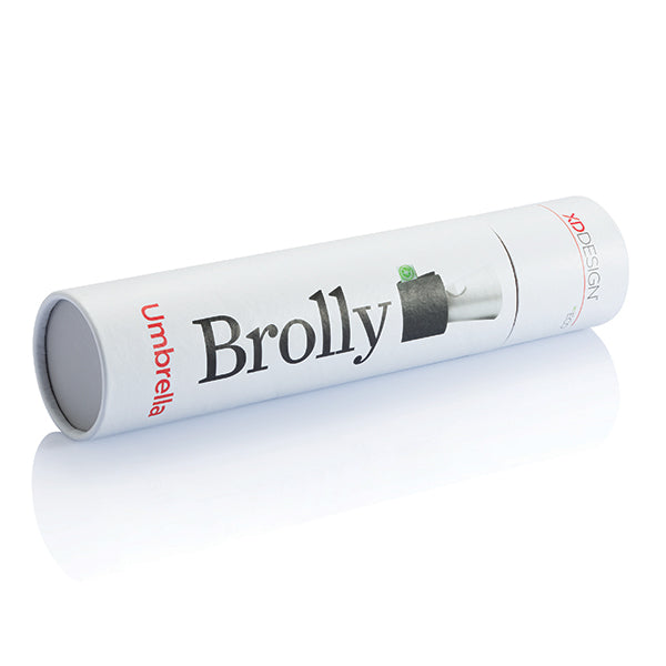 21.5" Brolly 2 in 1 auto umbrella white (P850.110)