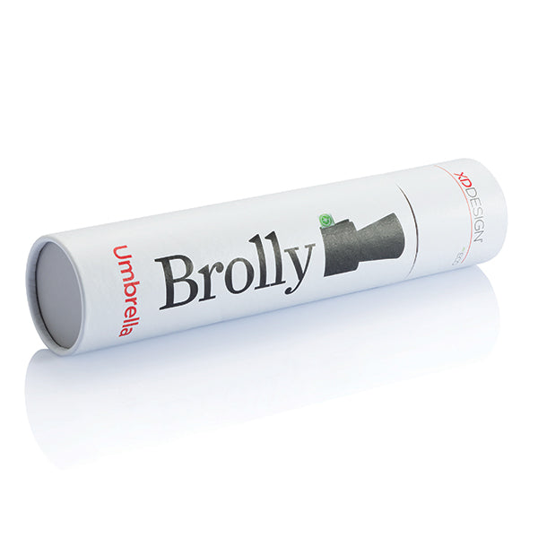 21.5" Brolly 2 in 1 auto umbrella black (P850.111)