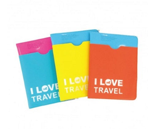 PVC Passport holder with zipper