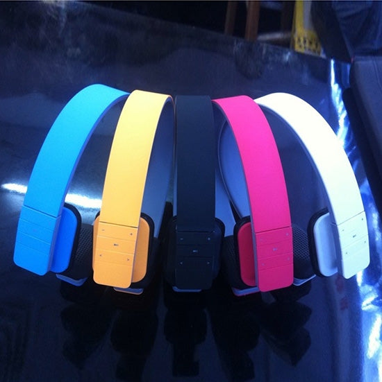 Stylish stereo bluetooth headset (with player and volume control)