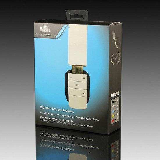 Stylish stereo bluetooth headset (with player and volume control)