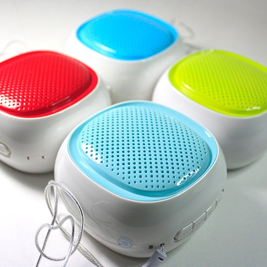 Square portable bluetooth speaker