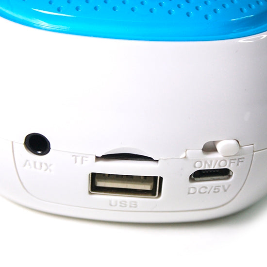 Square portable bluetooth speaker