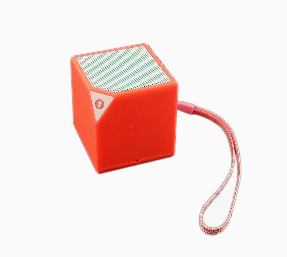 Square portable wireless bluetooth speaker