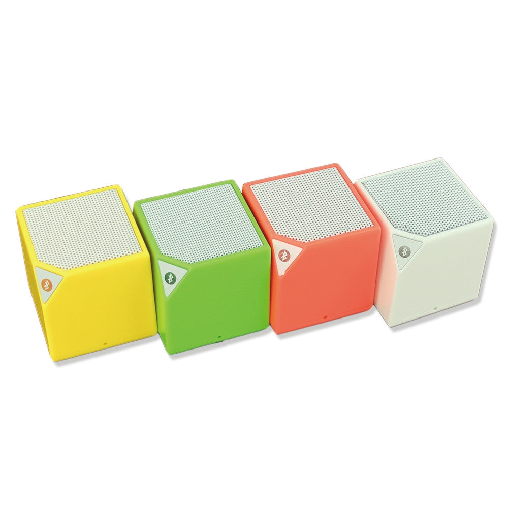 Square portable wireless bluetooth speaker