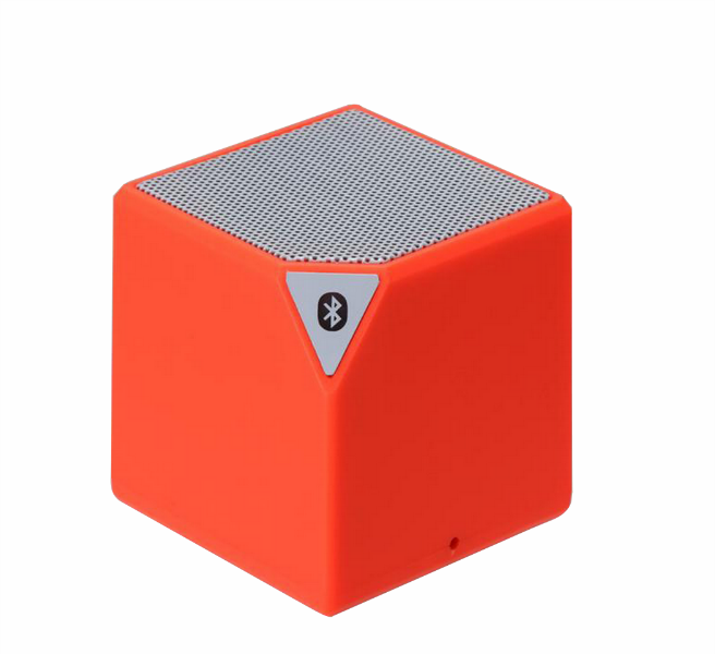 Square portable wireless bluetooth speaker
