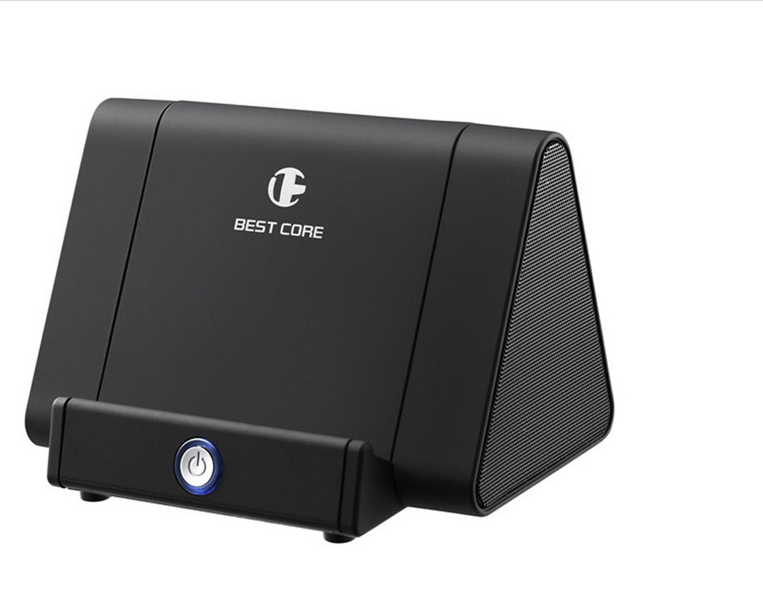 Wireless stereo triangle speaker