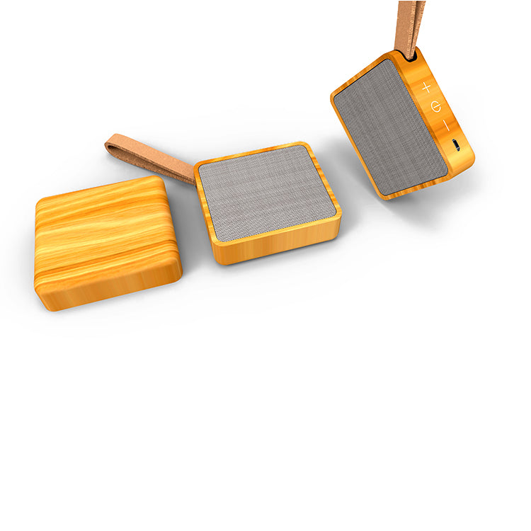 Wooden bluetooth speaker 600mah