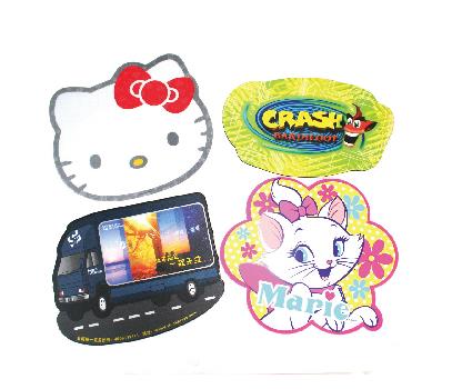 PVC mouse pad with custom shape