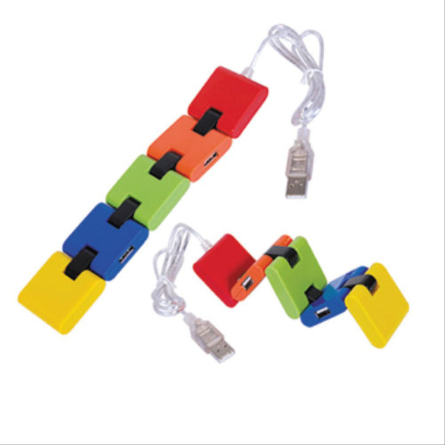 USB hub with 4 ports (folding)