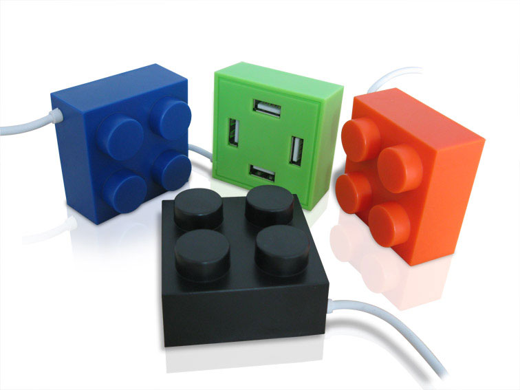 USB hub with 4 ports (new style)