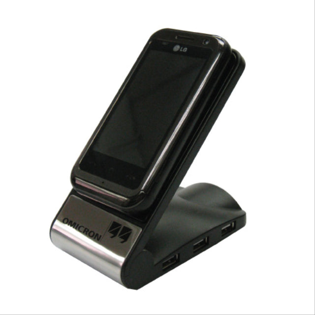 Mobile Phone Holder with card reader and USB Hubs