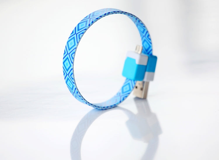 Silicone bracelet usb cable (Pattern)