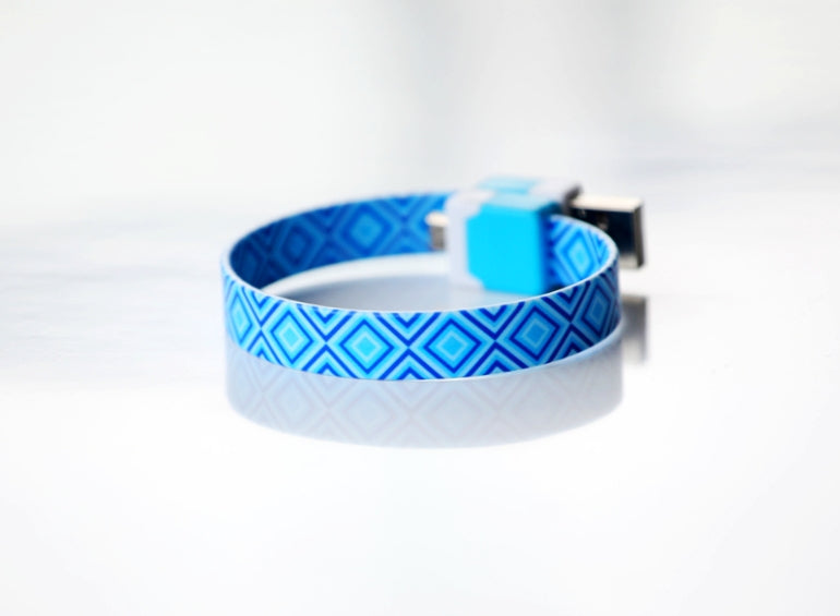 Silicone bracelet usb cable (Pattern)