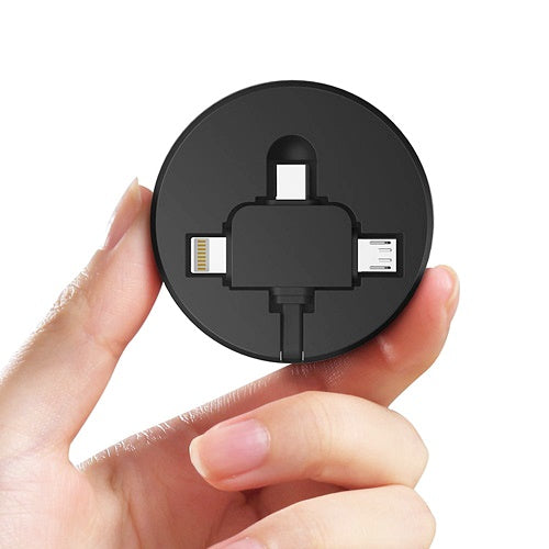 3 in 1 Retractable USB Cable