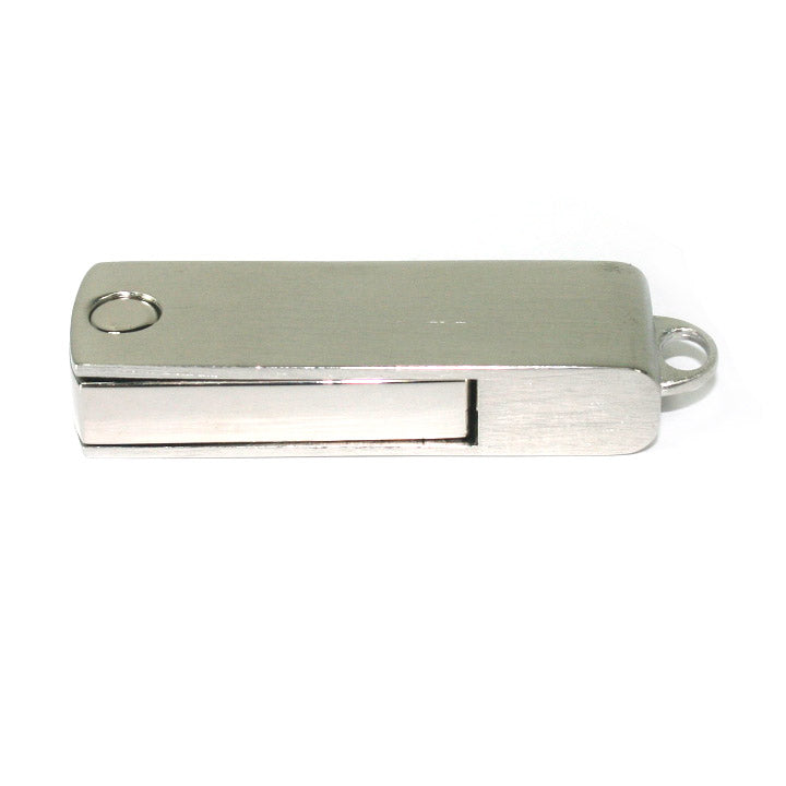 Metal case rotating USB stick