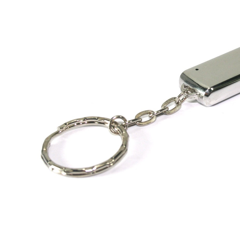 Metal case USB stick with keychain