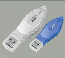 USB stick with light up logo