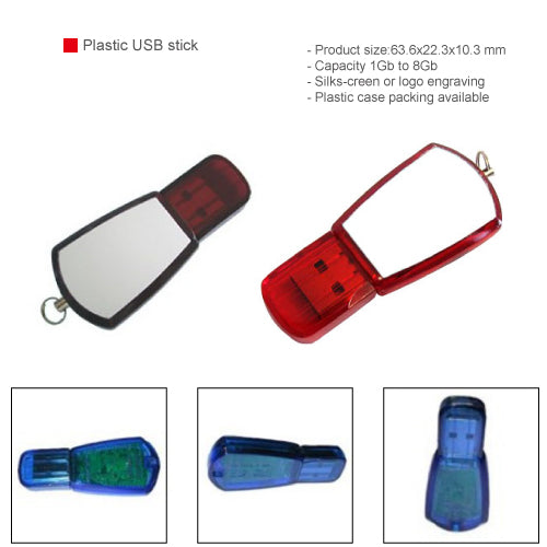 Plastic USB stick