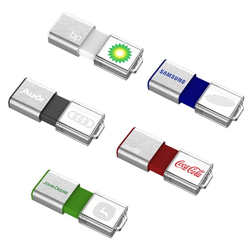 Slide type acrylic USB flash drive