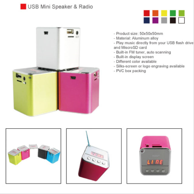 Usb Mini Speaker Radio