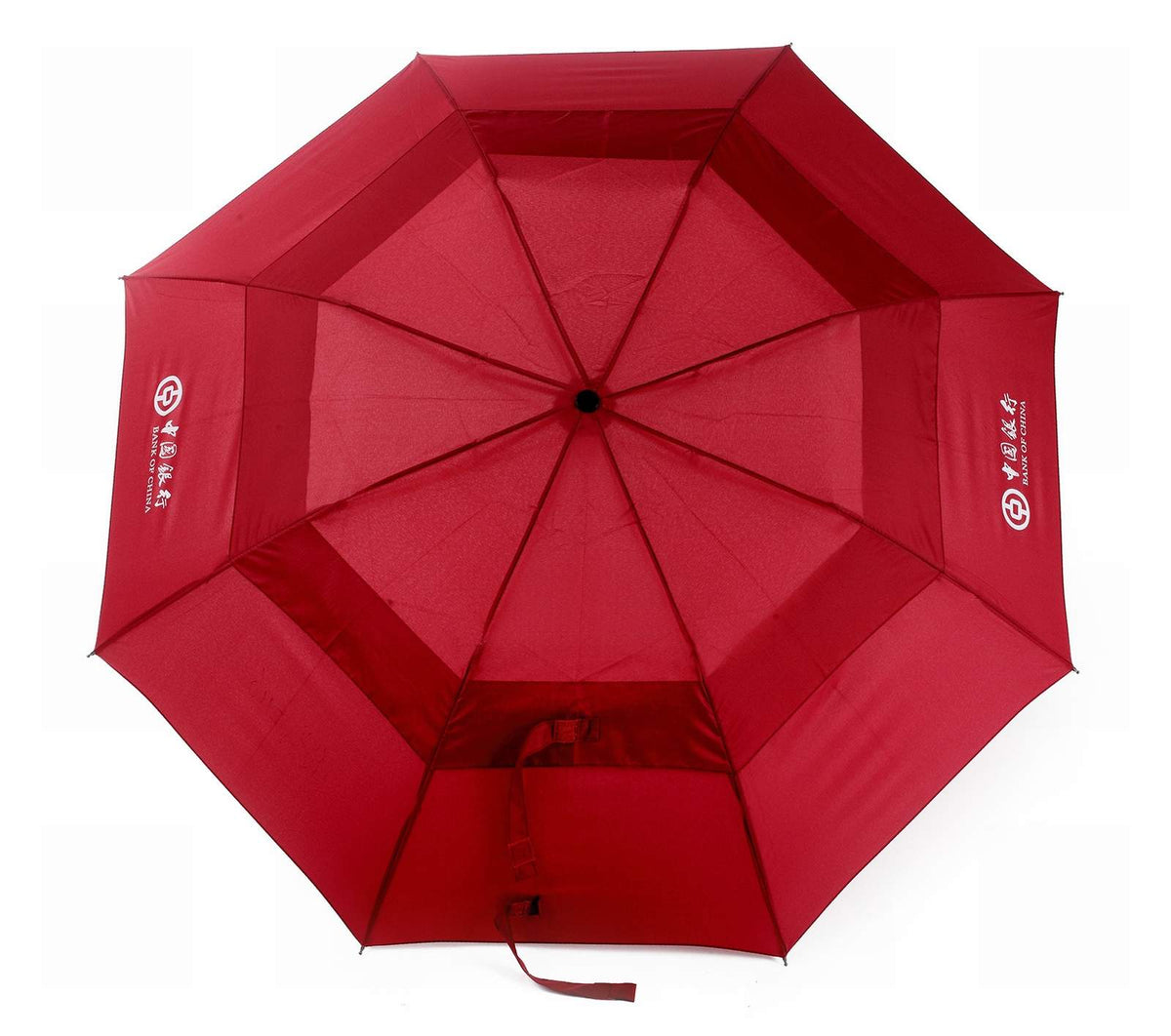 Two-layer automatic folding umbrella