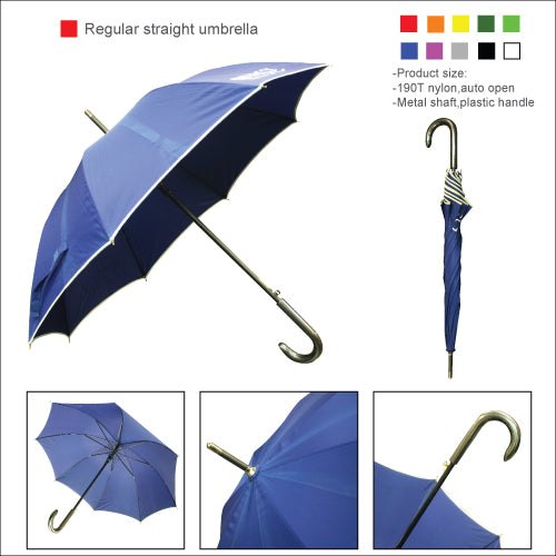 Regular straight umbrella