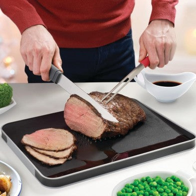 Joseph Joseph-Cut&Carve™ Plus Non-slip, multi-function chopping board *Small