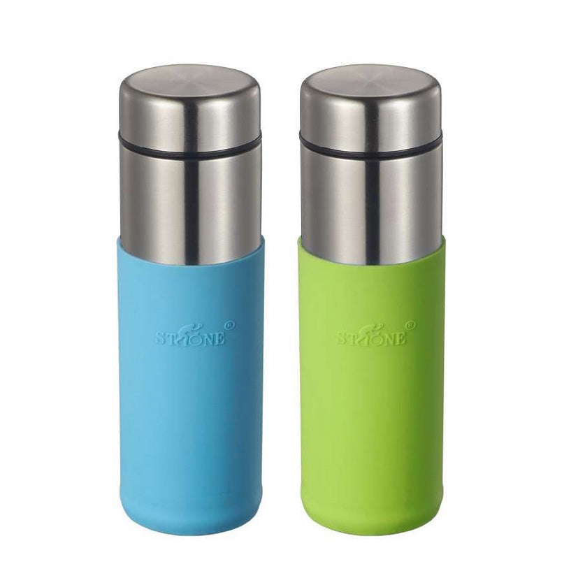 STONE-STONE Brightly colored silicone vacuum insulation Cup