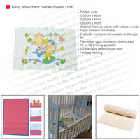 Baby Absorbent rubber diaper / mat