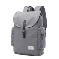 Laptop backpack with buckle