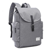 Laptop backpack with buckle