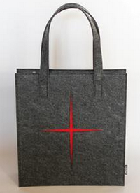 Felt shopping bag